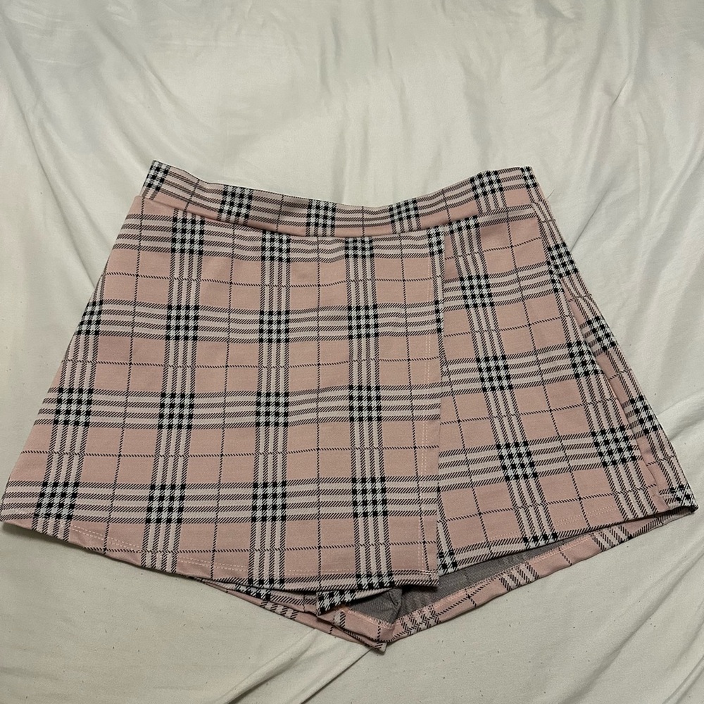 Women’s Plaid Print Skort